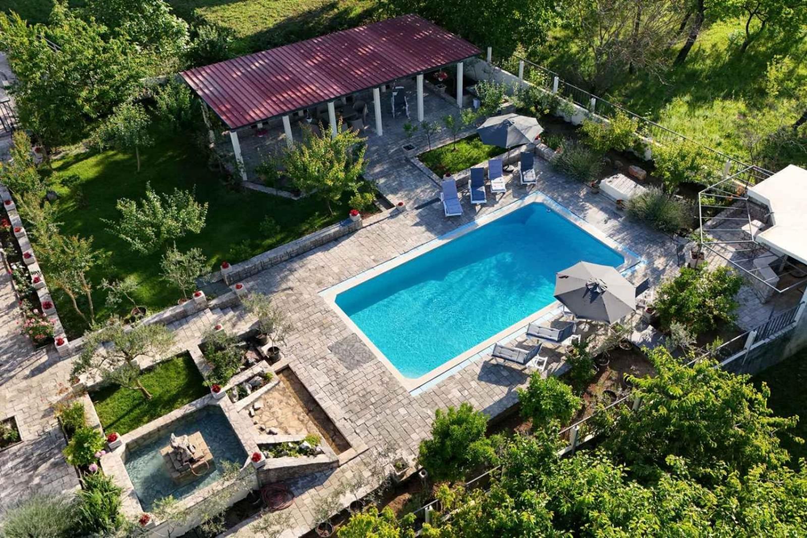 Ferienwohnung Pool House Maslina Mostar Exterior foto