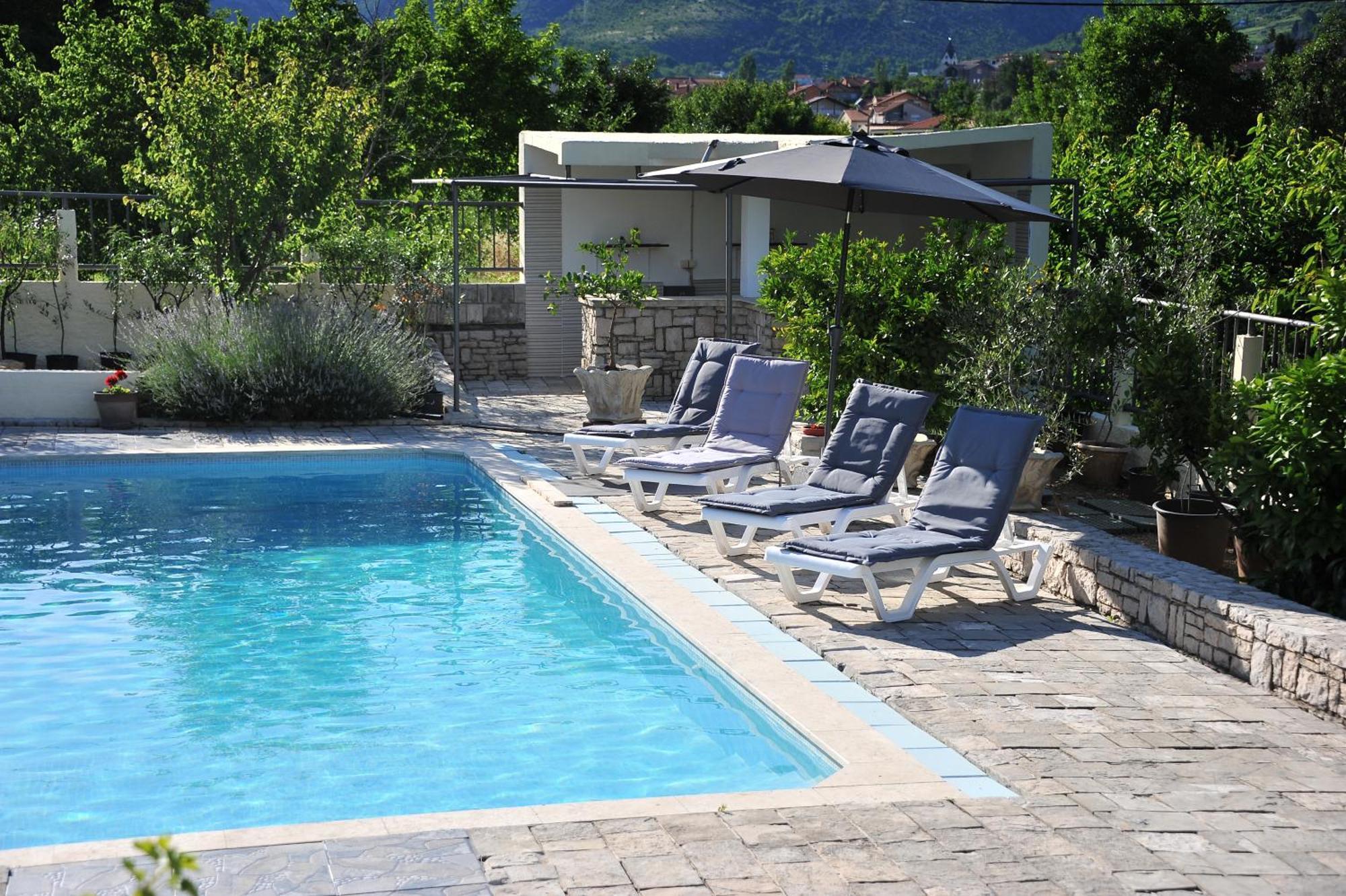 Ferienwohnung Pool House Maslina Mostar Exterior foto
